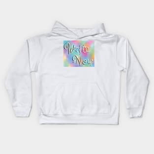 Write Now More Color Kids Hoodie